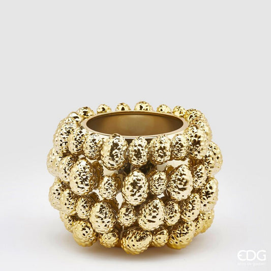 EDG - Vaso Chakra Pigne Gold H 18