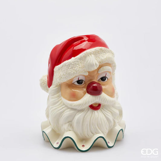 EDG - Vase de Noël Clown Père Noël h29 