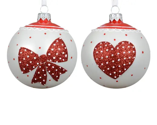 Garden Foggia - Sfera FIocco O Cuore Glitter