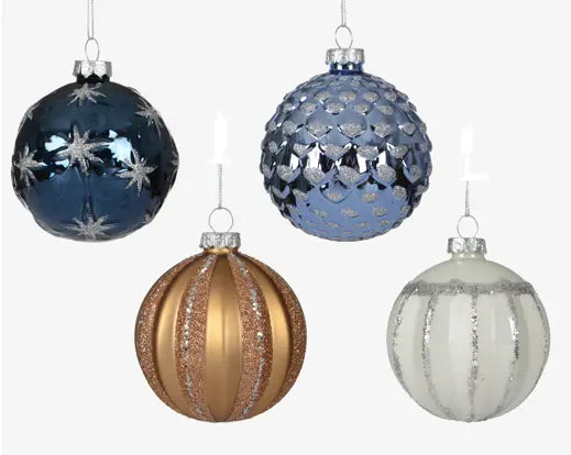 Garden Foggia - Sfera Elegance Blue White Ass. 1 Pz