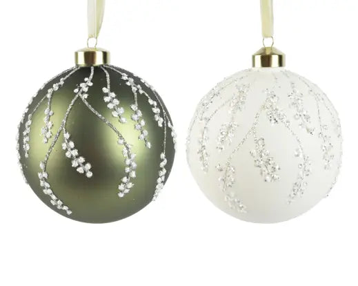 Garden Foggia - Sfera Decoro Bacche Ass 1 Pz