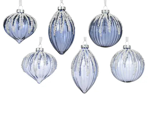 Garden Foggia - Fusi Azzurri Ghiaccio con Perle Assortiti 1 Pz