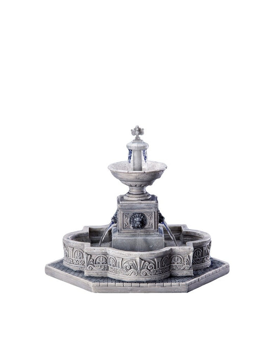 Lemax - Place modulaire - Fontaine