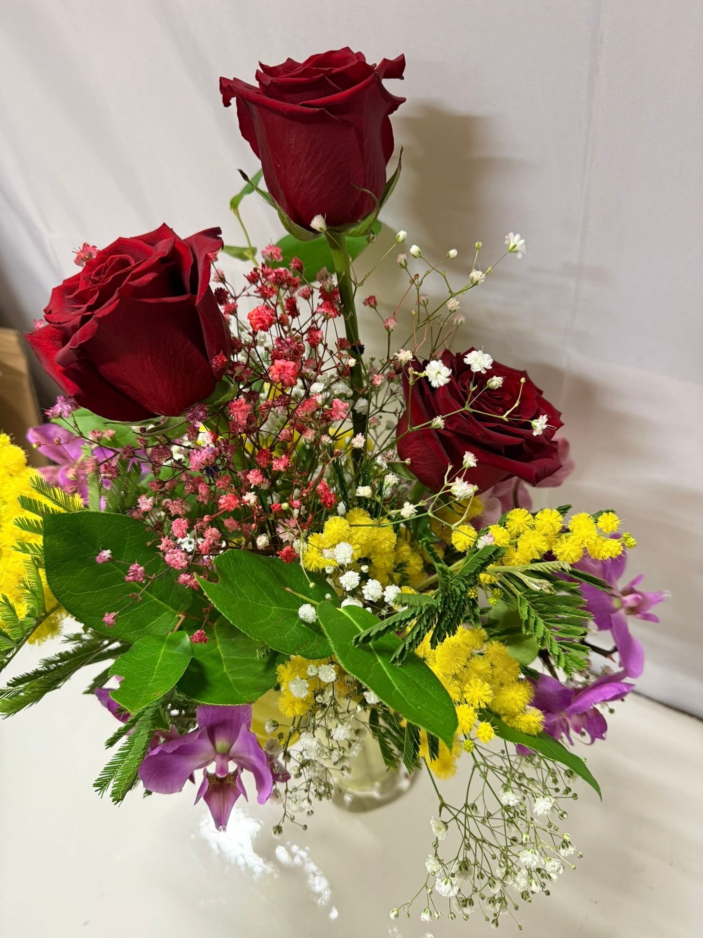 Garden Foggia - Vaso Vetro Fiorito