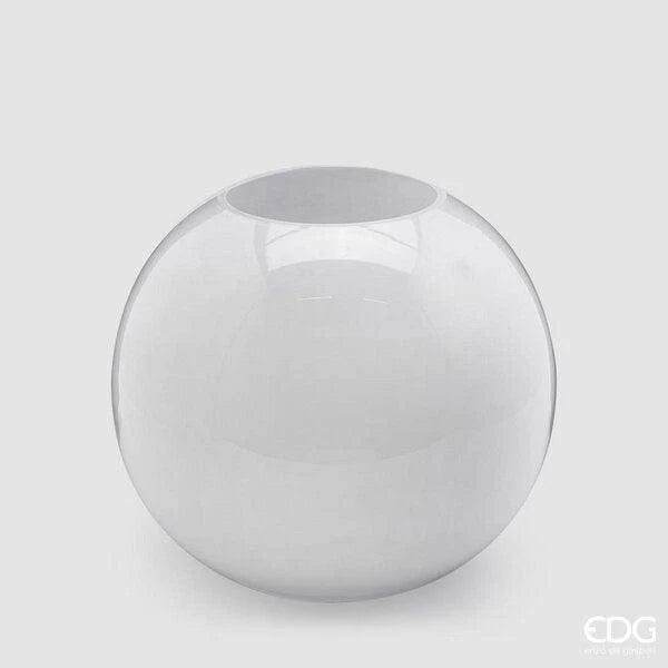 EDG - Vaso Sfera Molato White H27cm