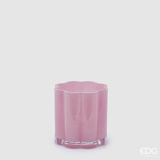 EDG - Vaso Flower H15cm Rosa Chiaro