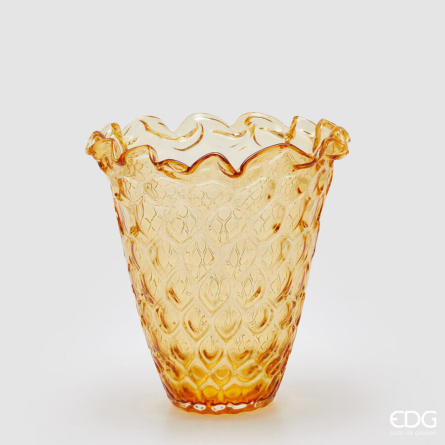 EDG - Vaso Drappo Alveare H 26CM