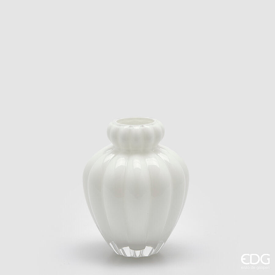 EDG - Vaso Chignon Bianco H28cm