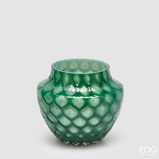 EDG - Vaso Honeycomb H17 Verde