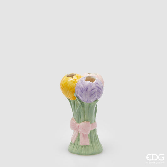 EDG - Vaso Mazzo Tulipani H 19CM