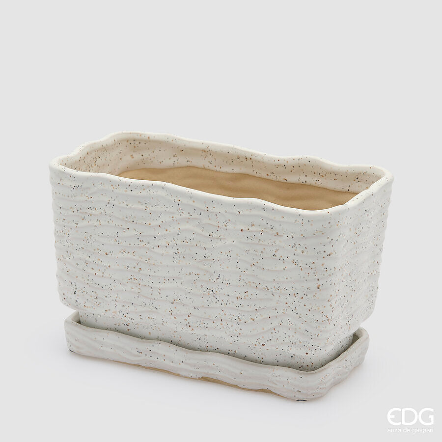 EDG - Vaso Righe Rettangolare H 17cm
