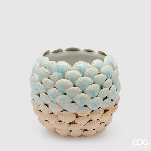 EDG -  Vaso Chakra Conchiglie H21 D24.5 cm