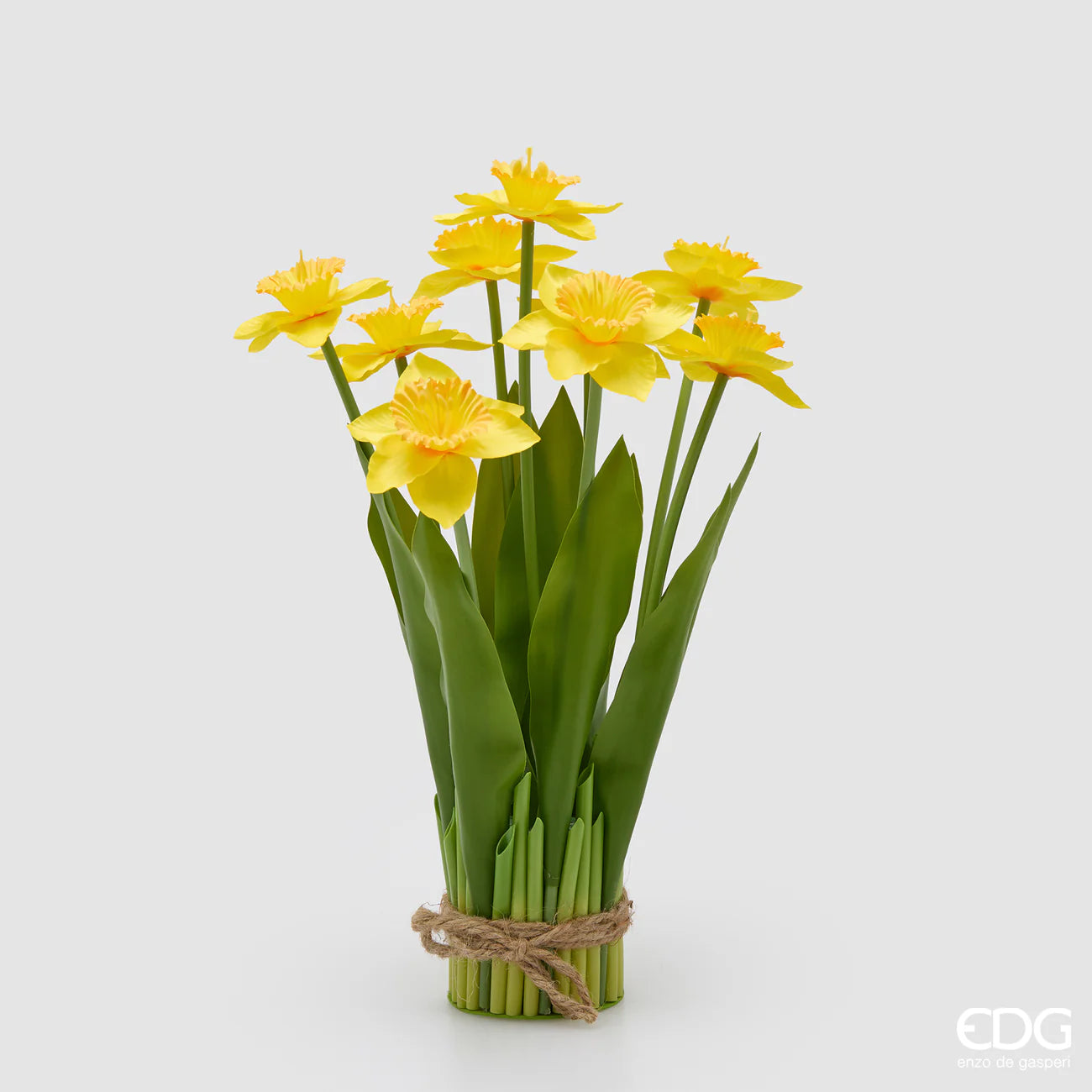 EDG - Mazzo Narcisi Artificiali H41cm Gialli