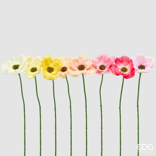 EDG - Anemone Real Touch Artificiale h 30cm Assortito