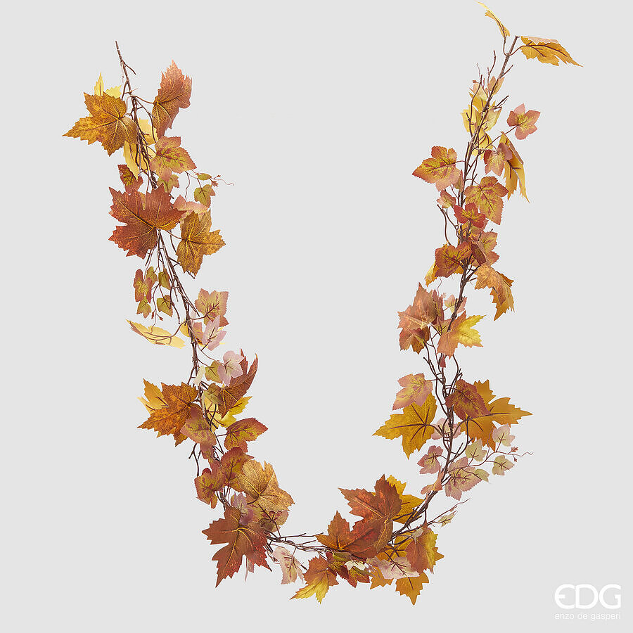 EDG - Festone Acero Decorativo H183 cm