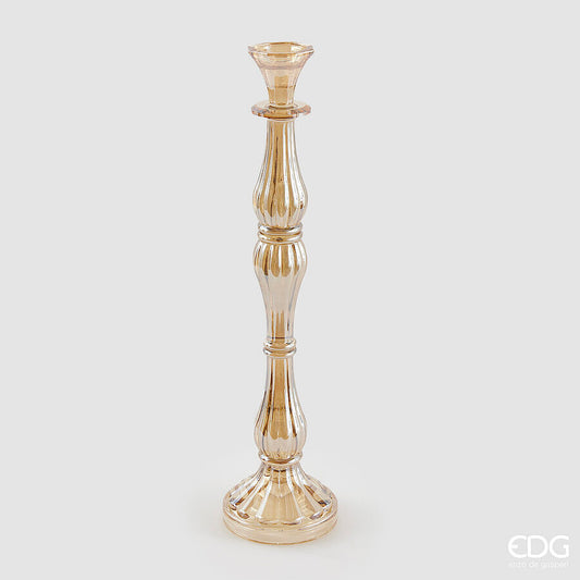 EDG - Portacandela Crystal Sinuoso H 41 cm