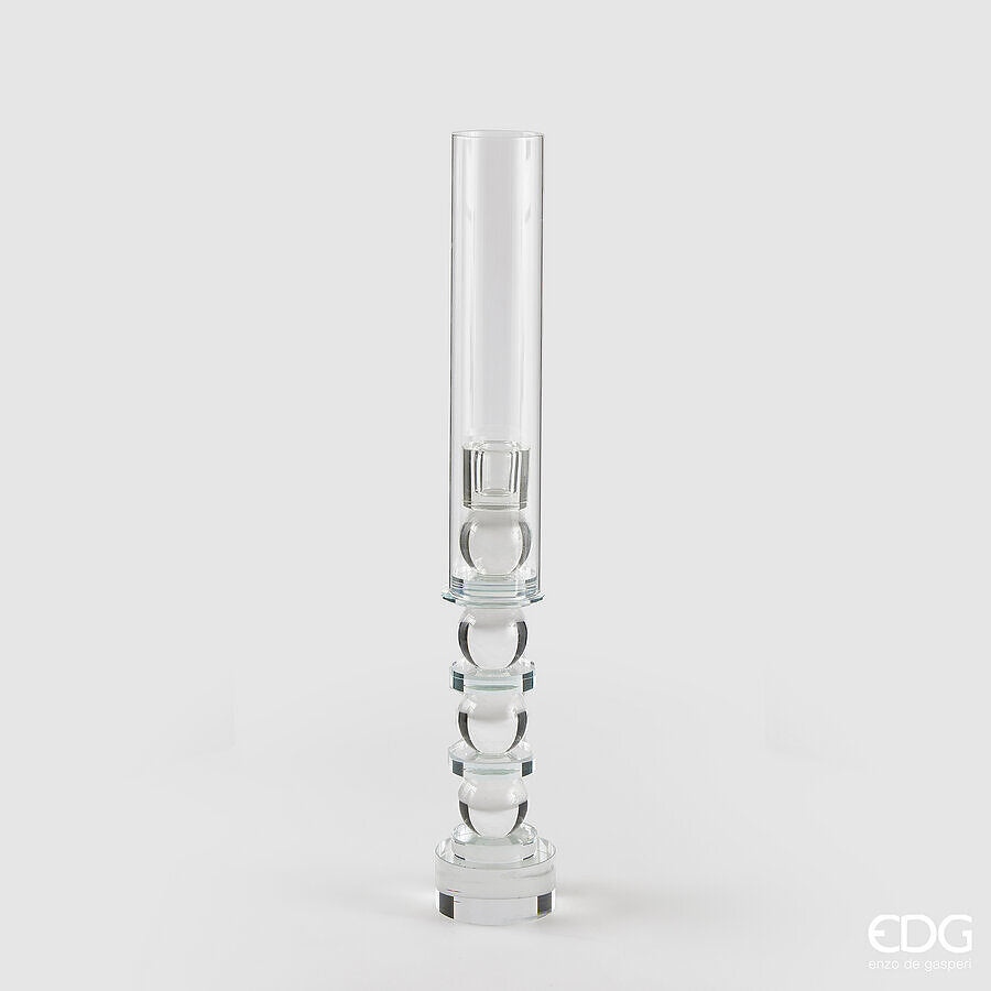 EDG - Portacandela Stelo Crystal H 50cm