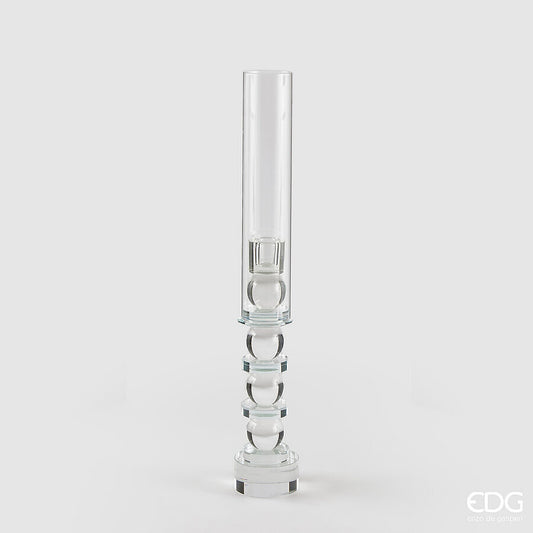 EDG - Portacandela Stelo Crystal H 50cm