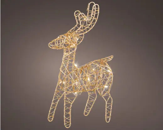 Garden Foggia - Renna Gold Con Led