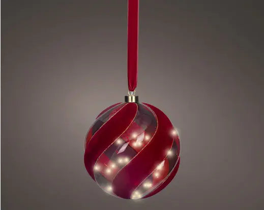 Garden Foggia - Sfera Led Rossa 40 Led