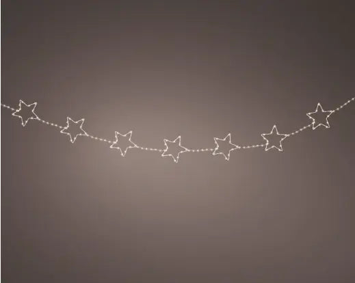 Garden Foggia - Festone Led Stelle H 215 cm