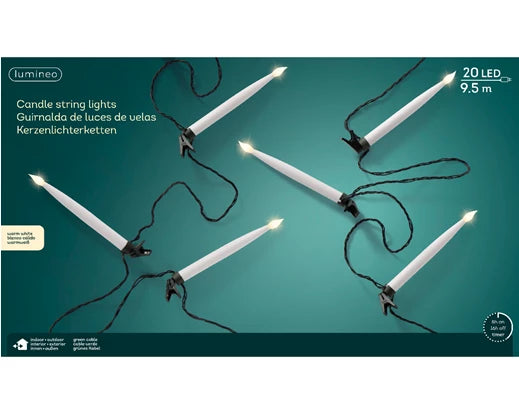 Garden Foggia - Serie 20 Candele Con Molletta