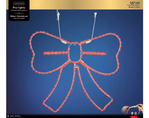 Garden Foggia - Fiocco Led Rosso H 73cm