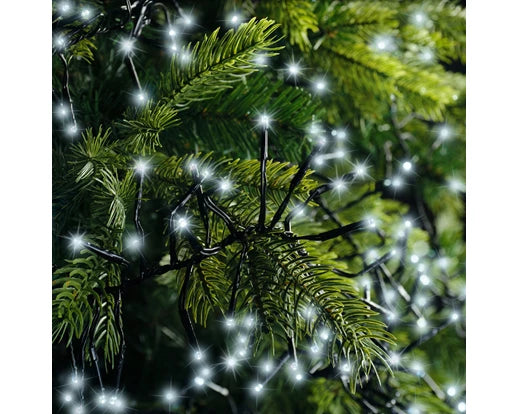 Garden Foggia -  Luci Cluster Bianco freddo 3000 led 28 metri