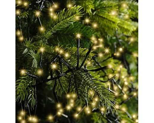 Garden Foggia - Luci Led Cluster 14 Metri 1512 Led softglow