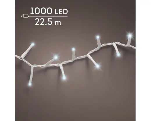 Garden Foggia - Luci Compact 22.5 mt Luce Fredda Filo Trasparente