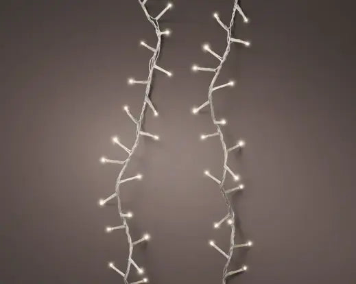 Garden Foggia - Luci Compact Filo Trasparente 2000 Led 45 metri Warm White