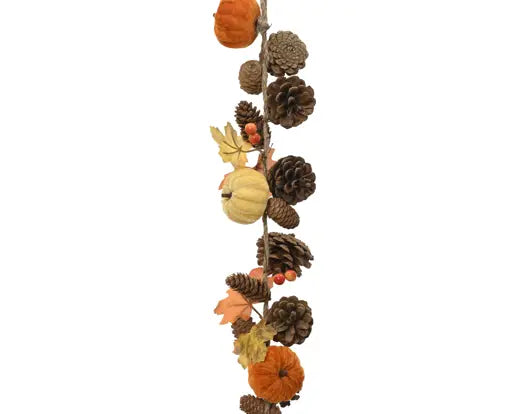 Garden Foggia - Festone Zucche e Bacche H 150cm