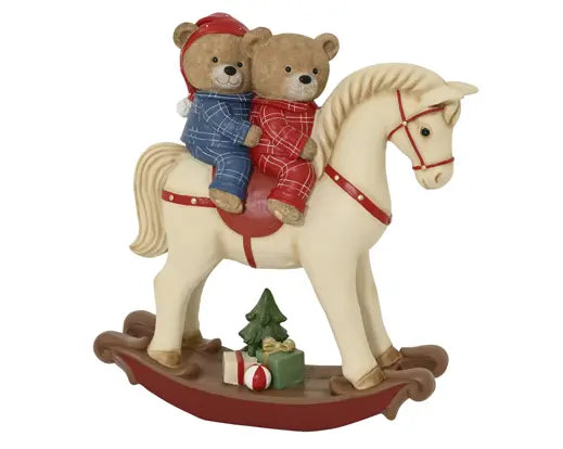 Garden Foggia - Cavallo a Dondolo Orsetti h 80CM