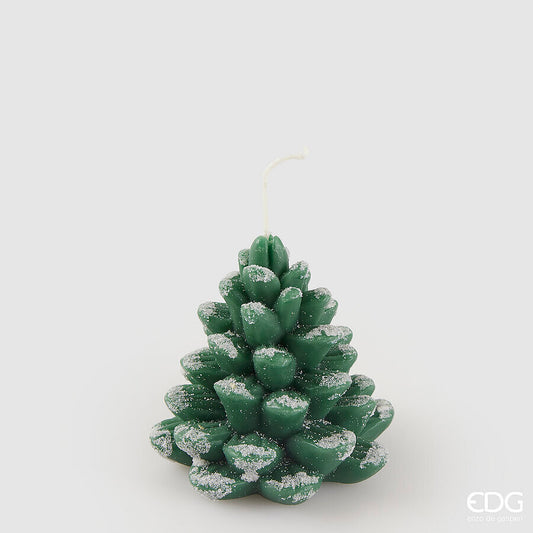 EDG - Candela Pigna H9.5 D10,5 cm Verde
