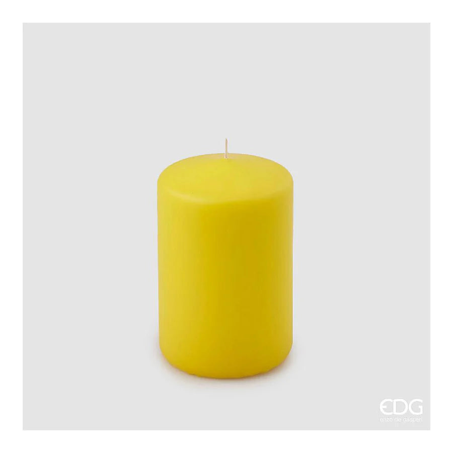 EDG - Candela Moccolo H 12cm Gialla