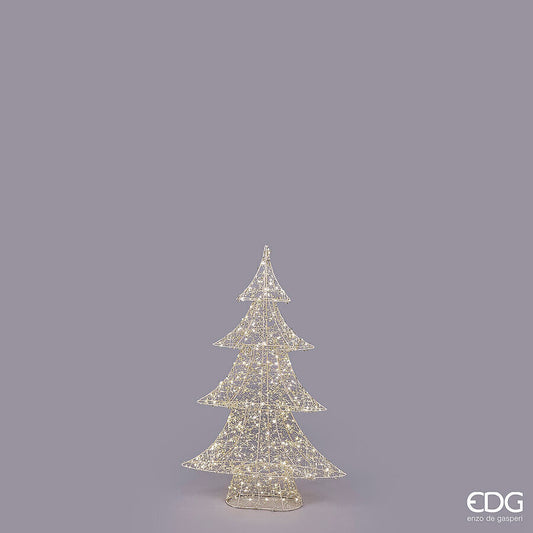EDG - Albero Led Pearls 500 Microled 80x54cm Oro Chiaro