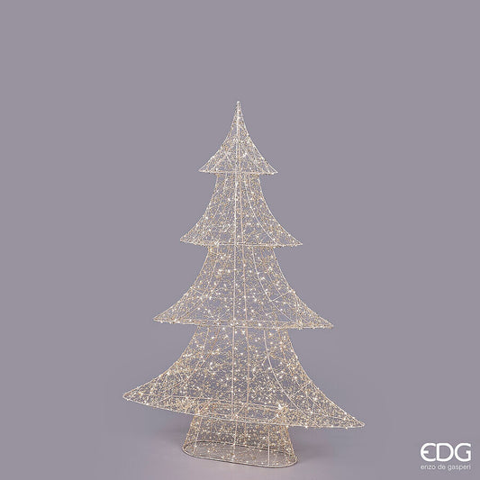 EDG - Albero Led Pearls 960 Microled 120x86cm Oro Chiaro