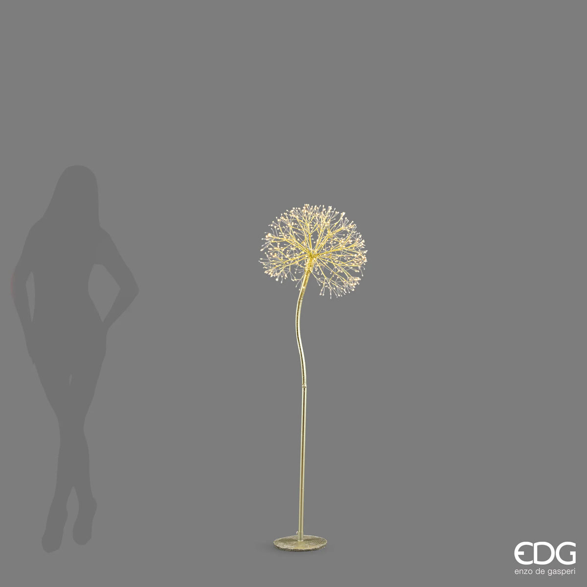 EDG - Decoro Tarassaco Rich 912 Microled H180 D50 cm Oro