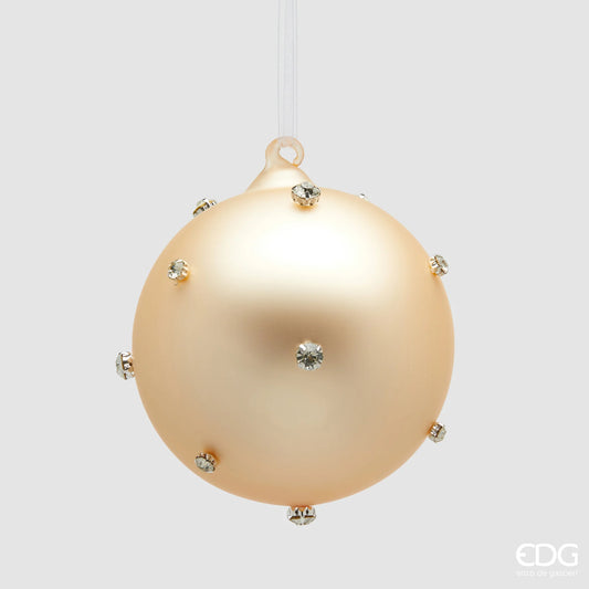 EDG - Pallina di Natale Diamond Oro D12 cm
