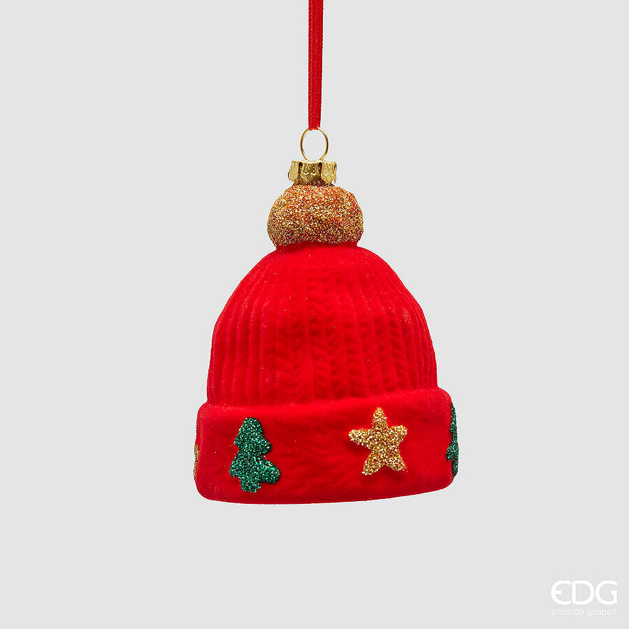 EDG - Deco Cappello Rosso H 9cm