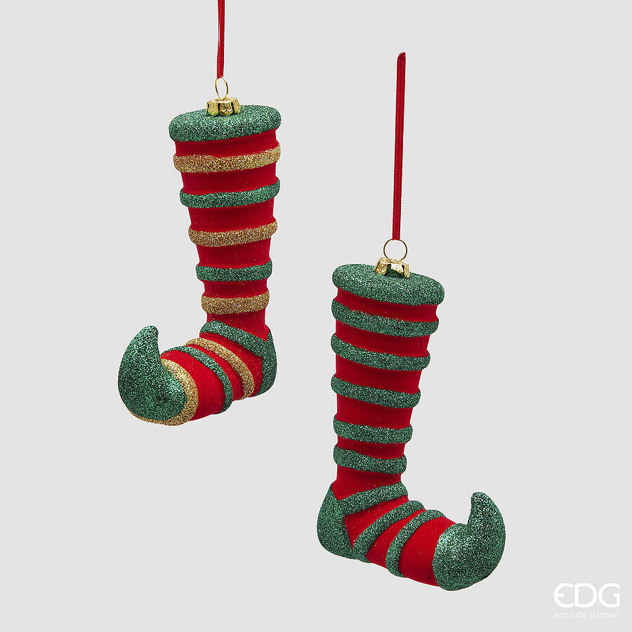 EDG - Addobbo Calza Elfo H 13cm