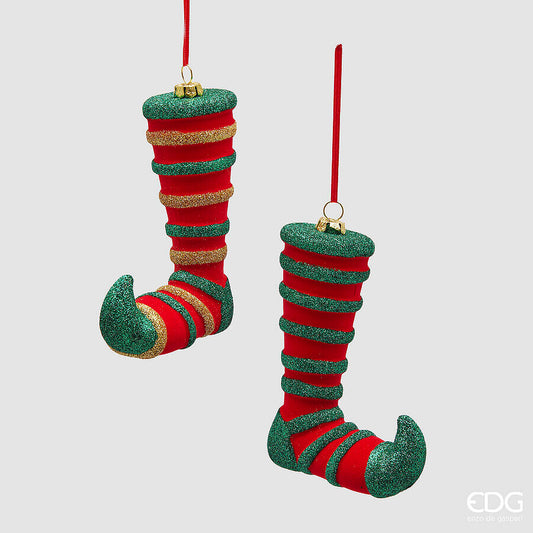 EDG - Addobbo Calza Elfo H 13cm