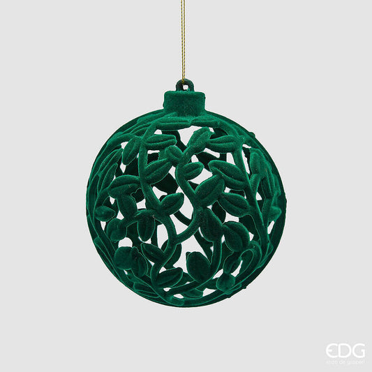 EDG - Sfera Velvet D10 cm Verde