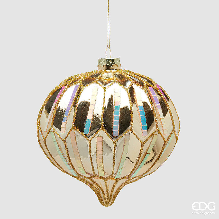 EDG - Addobbo Trottola Specchietti h 15.5cm