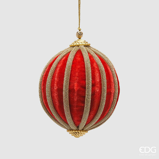 EDG - Palla Velluto Spicchi D 10cm