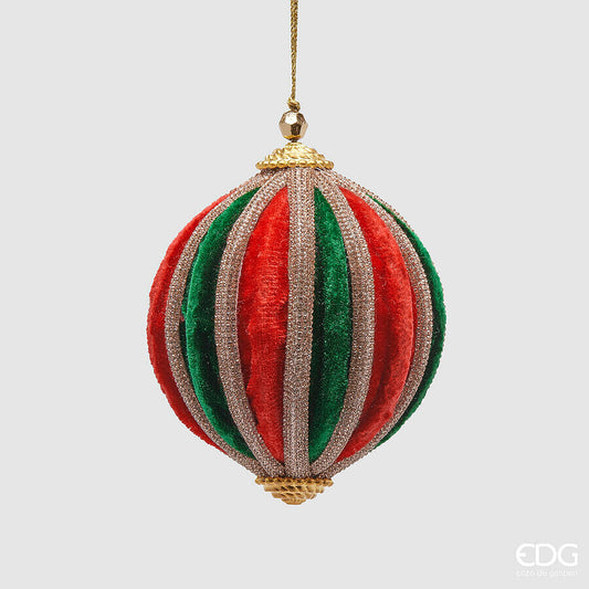 EDG - Palla Velluto Spicchi D 10cm