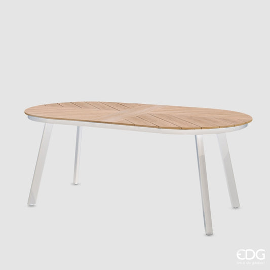 EDG - Tavolo Metallo Ovale 200CM