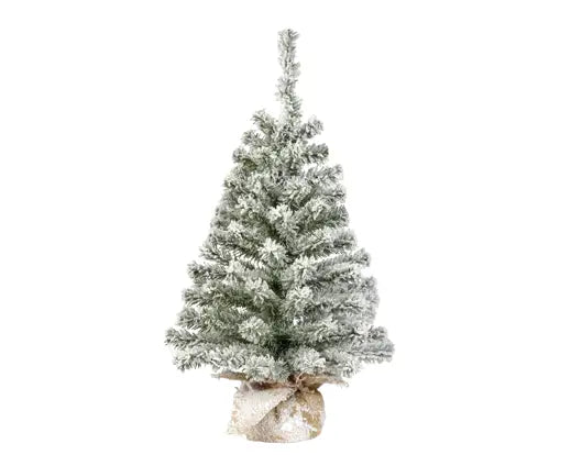 Garden Foggia - Pinetto Innevato Con Juta H75cm