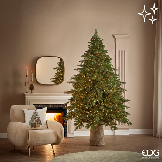 EDG - Albero di Natale Total PE Pino Imperial New H180 cm 2500 Mini Led
