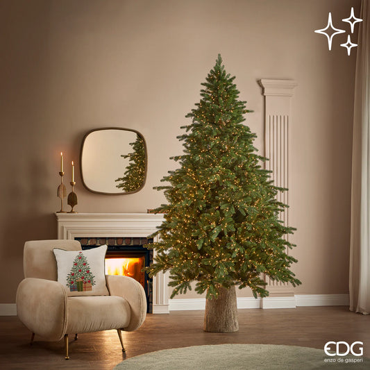 EDG - Albero di Natale Total PE Pino Imperial New H210 cm 4000 Mini Led